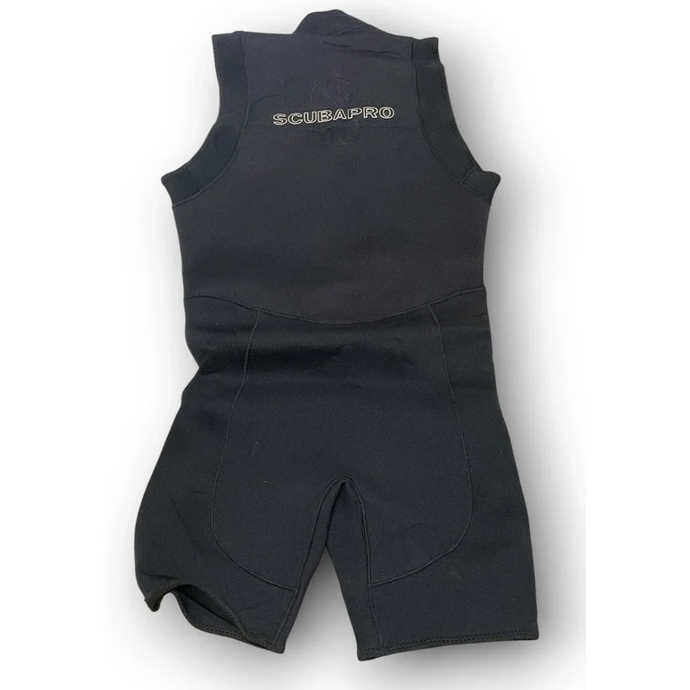 Scubapro S-Tek 5mm Neoprene Wetsuit Shorty Vest Step In Front Zip Medium TPF 12